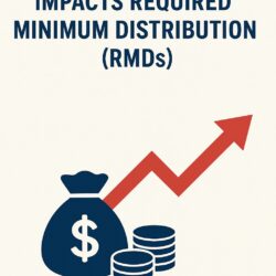 bag of money with red arrow pointing up and to the right