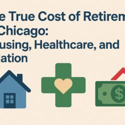 Title of article with a picture of a home, a cross and a dollar bill.