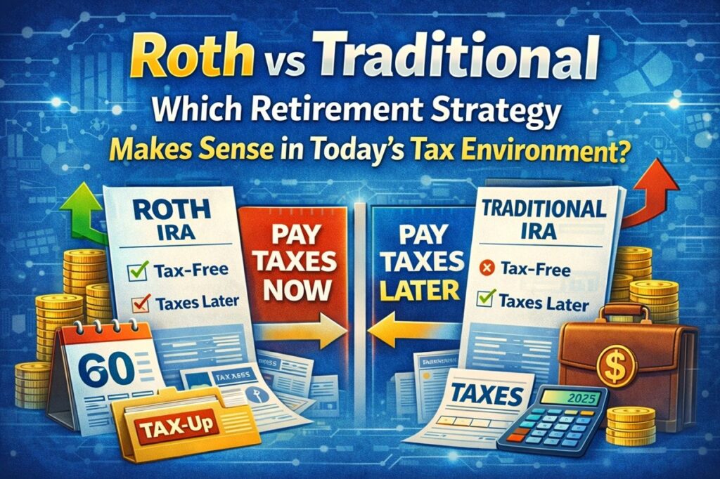 Roth vs Traditional - Which retirement strategy makes sense in today's tax environment