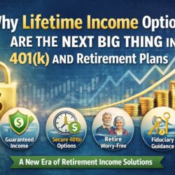 Lifetime income options for retirement
